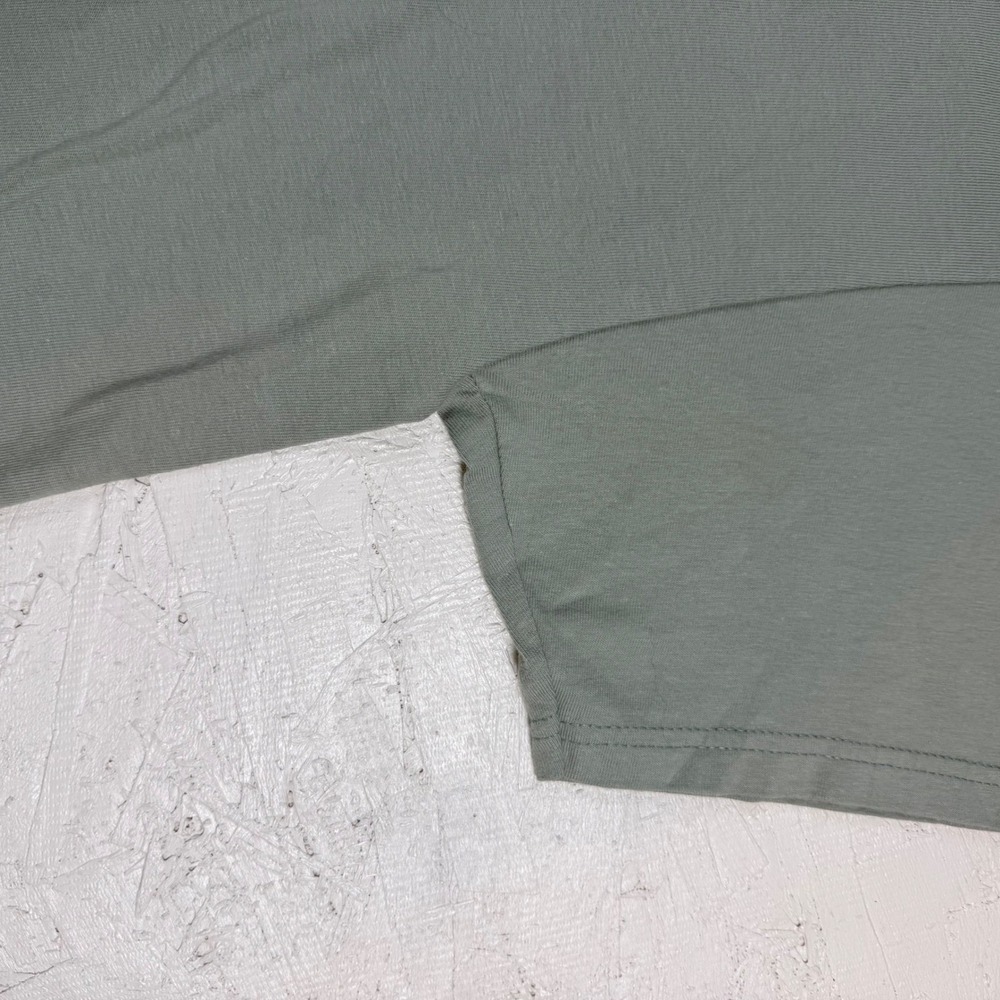 Hanes Beefy-T Anusara Yoga Graphic T-Shirt Green, Adult L, Cotton - Picture 8 of 10